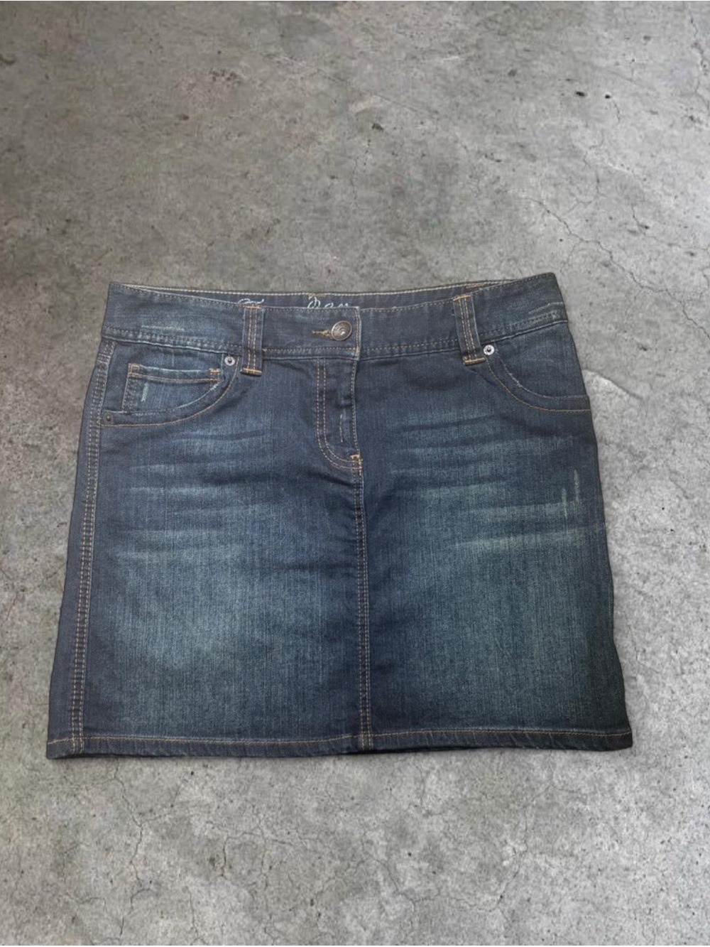 Tommy Hilfiger Indigo Denim Mini Skirt